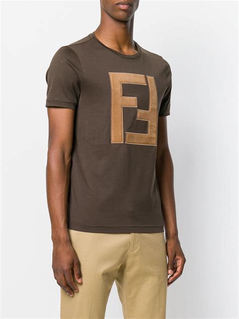 cheap fendi shirt men's|fendi t shirt original.